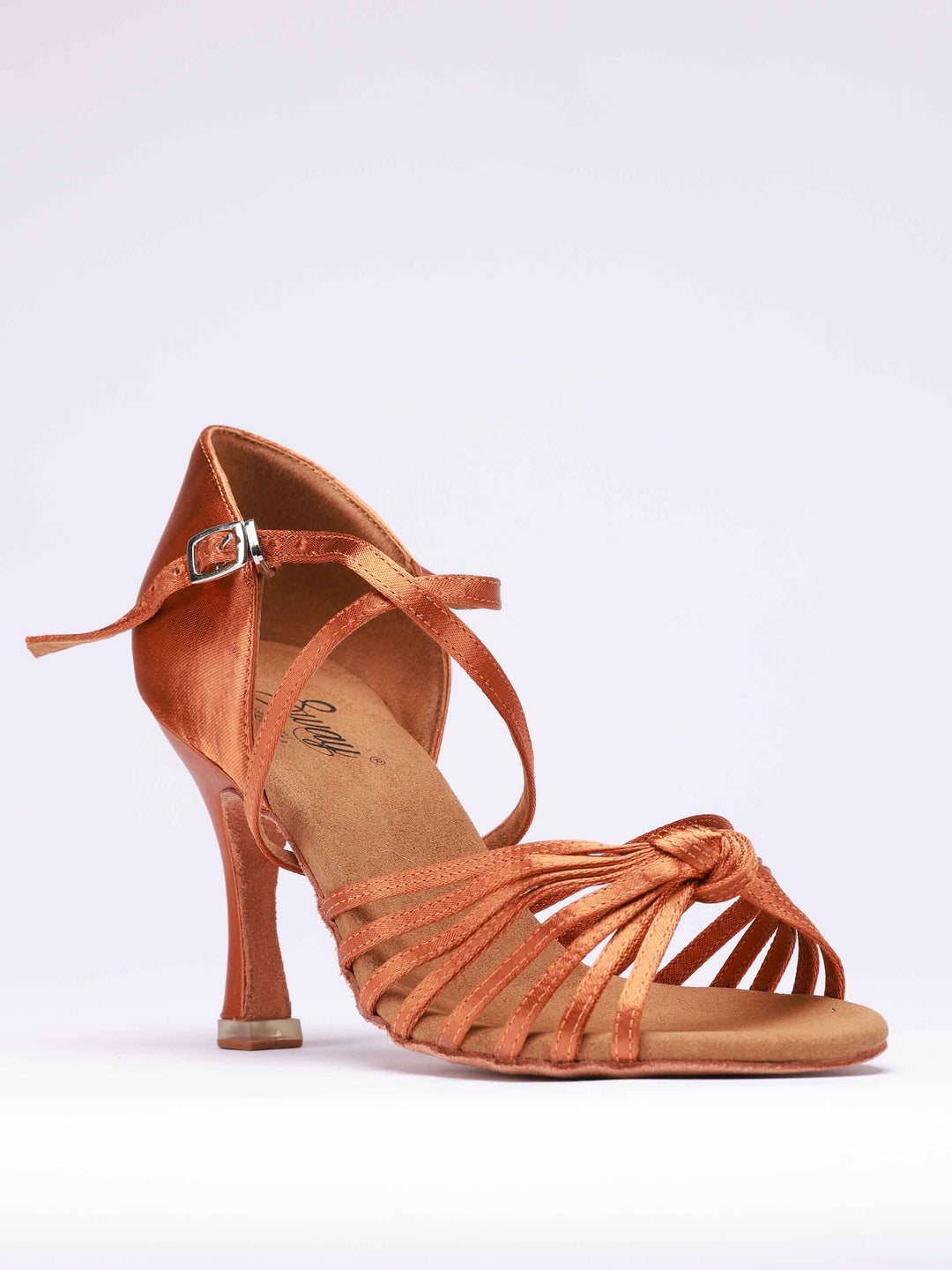 Chaussures de danse latine pour femme, modèle Irina, 8 fines brides à l&