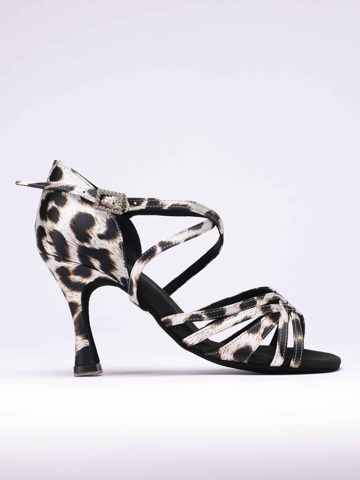 Lateintanzschuhe für Damen, modèle Penelope, avec 5 lanières à l&