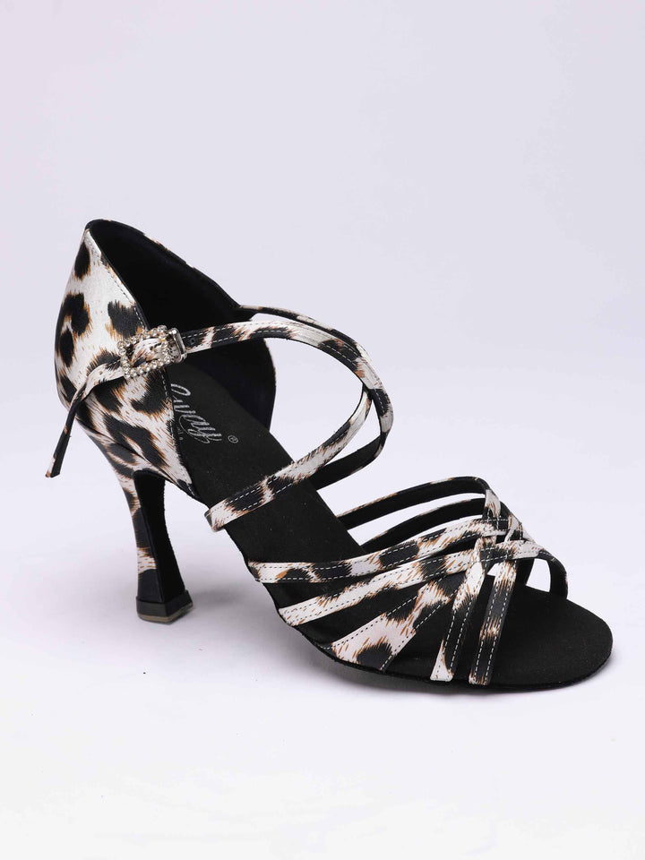 Lateintanzschuhe für Damen, modèle Penelope, avec 5 lanières à l&